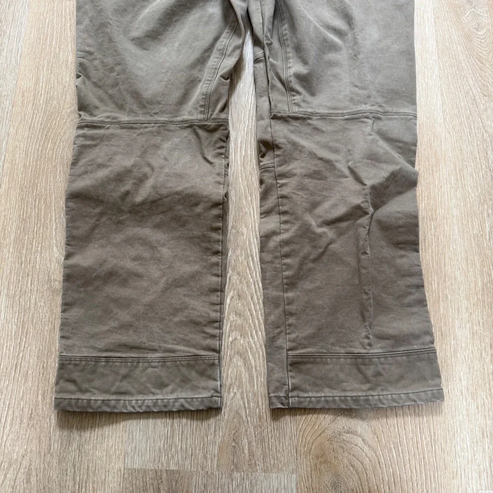 Kuhl Legendary Rydr Pants Mens 38x30 Brown Gray Articulated Knee Heavyweight - Picture 12 of 12